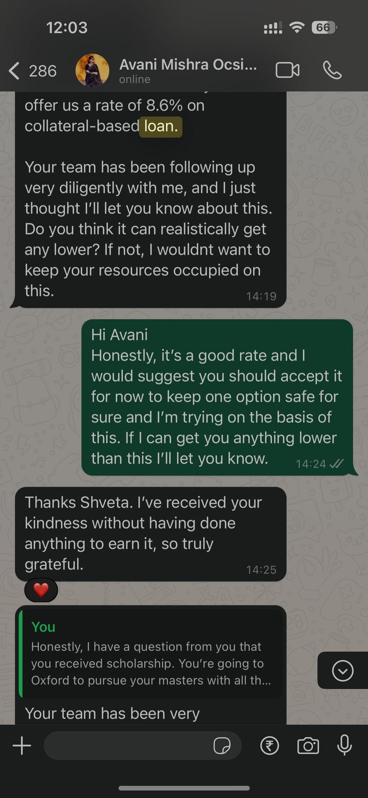 WhatsApp Proof